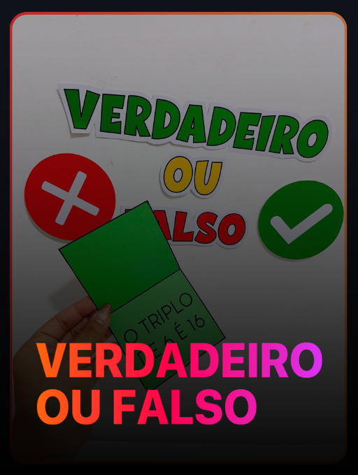 Verdadeiro ou Falso