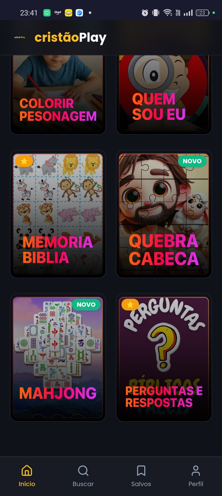 + Jogos